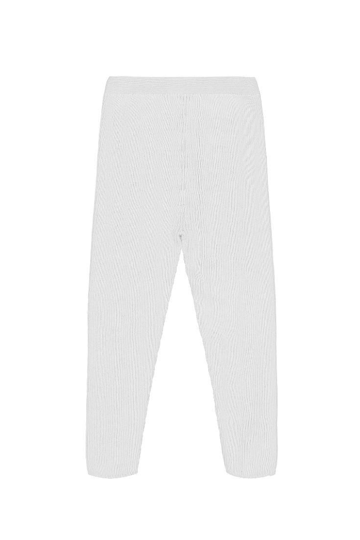Legging mérinos blanc